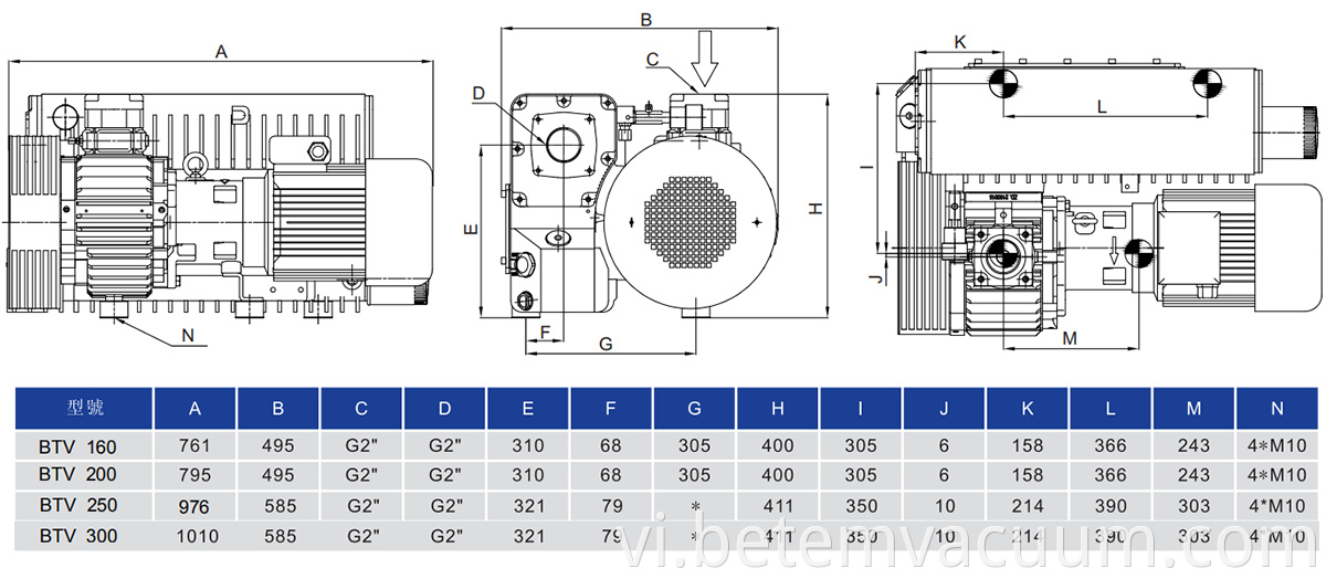 single stage rotary vane pump